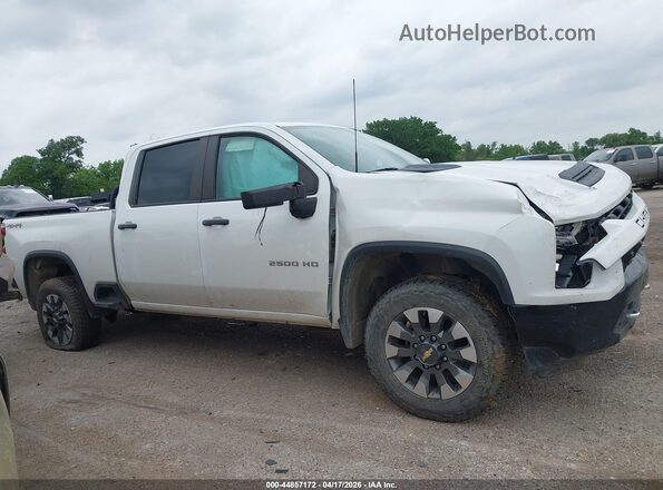 1GC1YME75NF303094 2022 CHEVROLET SILVERADO White წინა პანელის ხედი