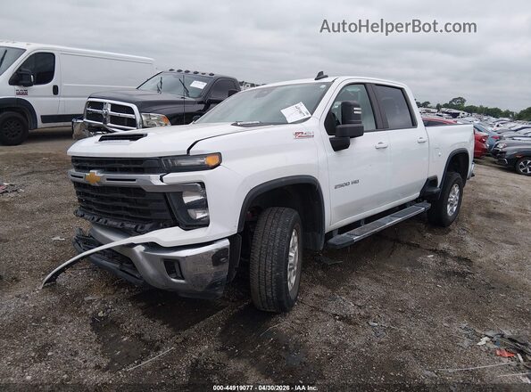 1GC1YNEY6RF228748 2024 CHEVROLET SILVERADO Белый Передняя левая четверть
