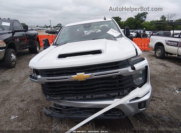 1GC1YNEY6RF228748 2024 CHEVROLET SILVERADO Белый Вид щитка приборов