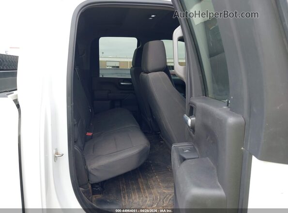 1GC2YLE77MF114525 2021 CHEVROLET SILVERADO White VIN კოდის სტიკერის ხედი