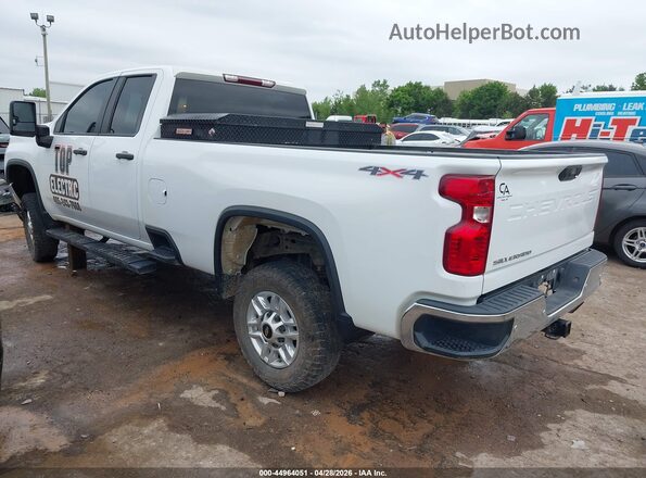 1GC2YLE77MF114525 2021 CHEVROLET SILVERADO White უკანა მარცხენა