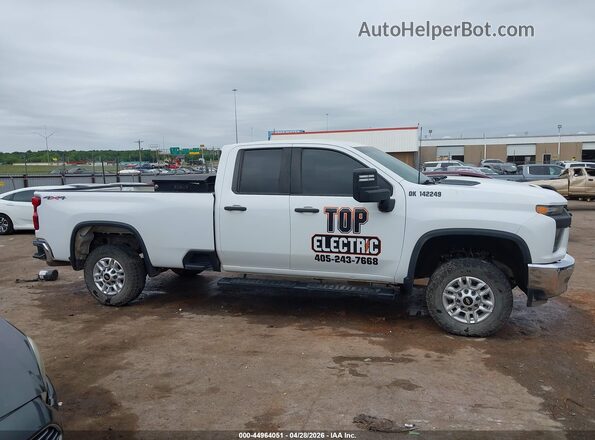 1GC2YLE77MF114525 2021 CHEVROLET SILVERADO White უკანა სალონის ხედი