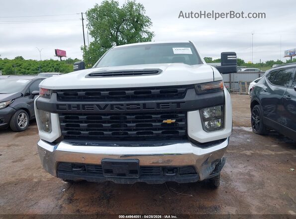 1GC2YLE77MF114525 2021 CHEVROLET SILVERADO White ხელსაწყოთა პანელის ხედი