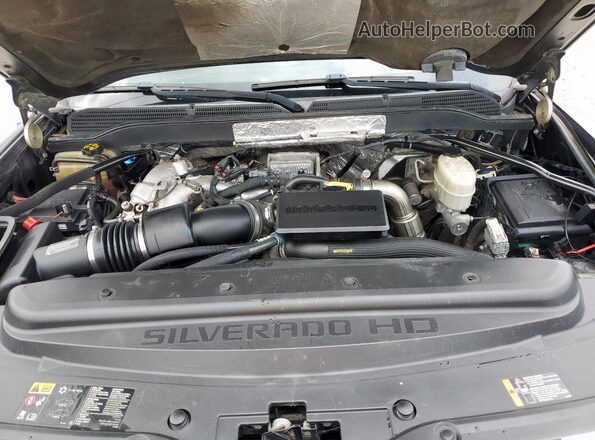 1GC4K1EY9HF160774 2017 CHEVROLET SILVERADO Gray Widok wnętrza z tyłu