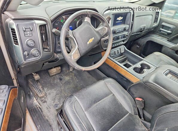 1GC4KXEY5KF154609 2019 CHEVROLET SILVERADO Silver Vista del salpicadero