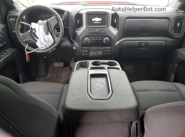 1GC4YME70RF120768 2024 CHEVROLET SILVERADO Red Widok deski rozdzielczej
