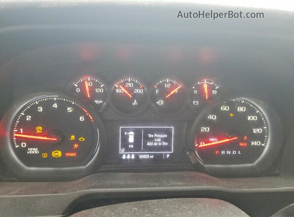 1GC4YME70RF120768 2024 CHEVROLET SILVERADO Red Widok zestawu wskaźników