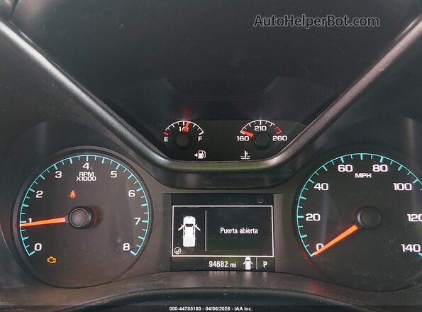 1GCGSBEA2N1310139 2022 CHEVROLET COLORADO White Вид задніх сидінь