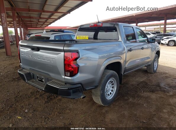 1GCGSBEC1R1121585 2024 CHEVROLET COLORADO Gray Հետևի աջ