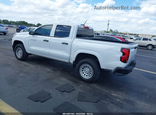1GCGSBEC2P1198138 2023 CHEVROLET COLORADO White Rear left