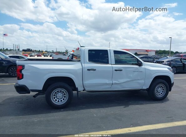 1GCGSBEC2P1198138 2023 CHEVROLET COLORADO White Rear interior view