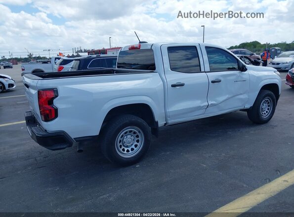1GCGSBEC2P1198138 2023 CHEVROLET COLORADO White Rear right