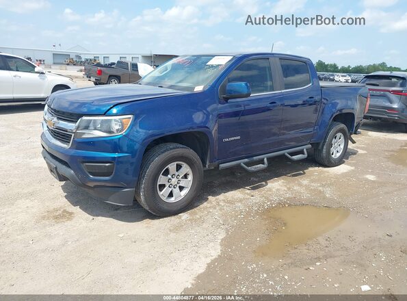 1GCGSBEN5K1359463 2019 CHEVROLET COLORADO Blue Widok wnętrza 360 stopni