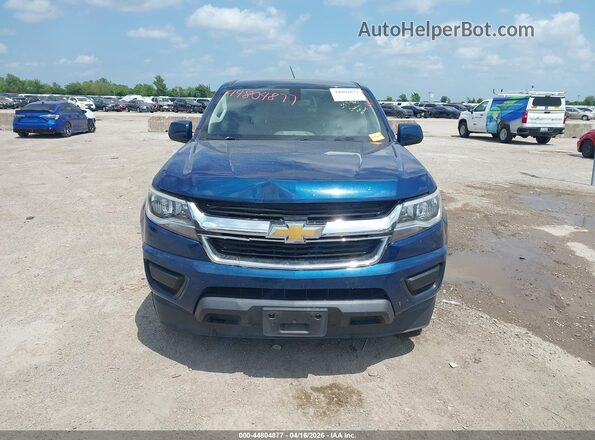 1GCGSBEN5K1359463 2019 CHEVROLET COLORADO Blue Widok zestawu wskaźników