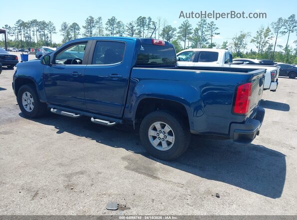 1GCGSBEN6L1149813 2020 CHEVROLET COLORADO Blue Trasero izquierdo