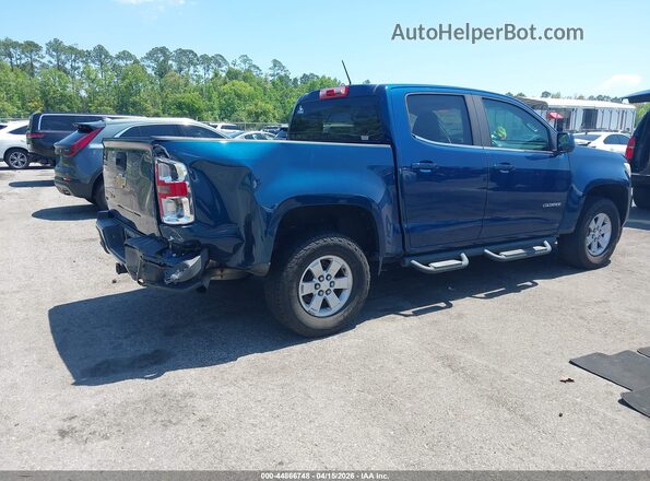 1GCGSBEN6L1149813 2020 CHEVROLET COLORADO Blue Trasero derecho