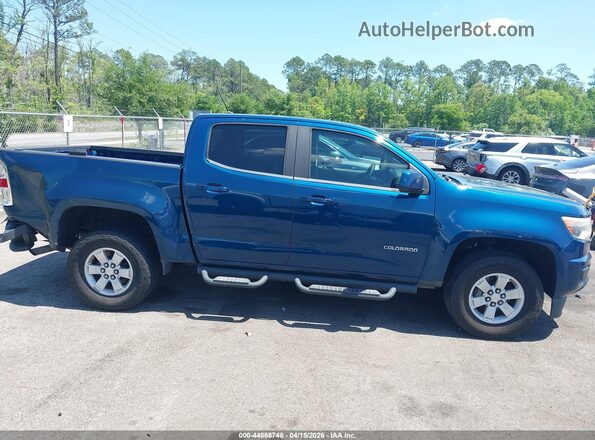 1GCGSBEN6L1149813 2020 CHEVROLET COLORADO Blue Vista interior trasera