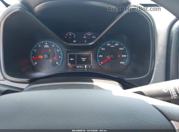 1GCGSBEN6L1149813 2020 CHEVROLET COLORADO Blue Vista de los asientos traseros