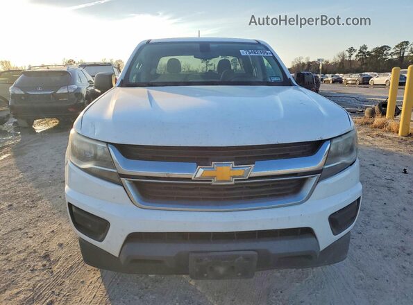 1GCGSBEN7H1188529 2017 CHEVROLET COLORADO White Front view