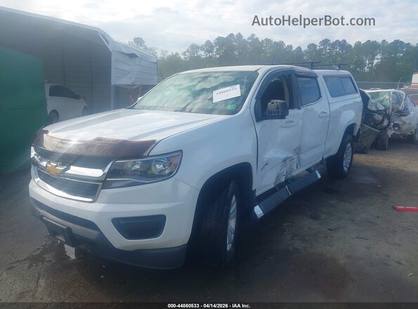 1GCGSCE30G1125758 2016 CHEVROLET COLORADO Белый Передняя левая четверть