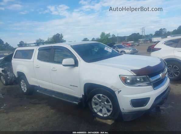 1GCGSCE30G1125758 2016 CHEVROLET COLORADO Белый Вид задней части салона