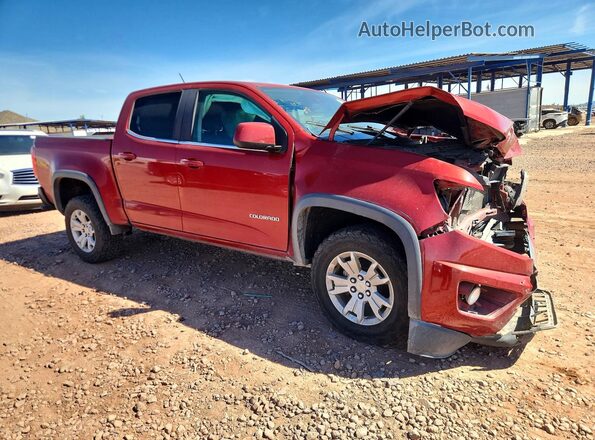 1GCGSCE30G1395234 2016 CHEVROLET COLORADO Красный Передняя правая четверть