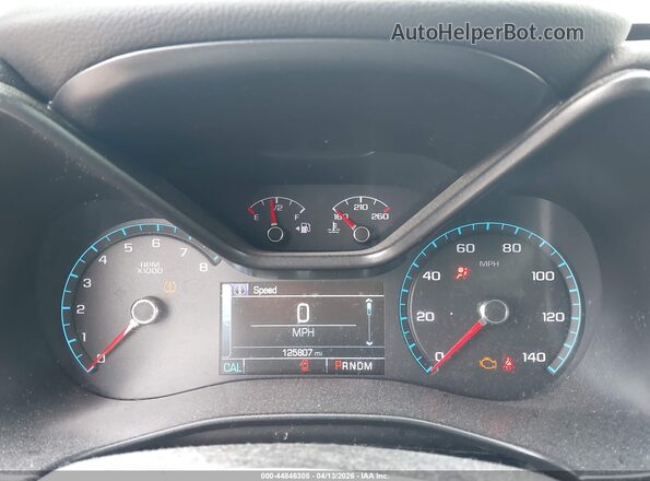 1GCGSCE32G1111120 2016 CHEVROLET COLORADO Silver Вид задніх сидінь