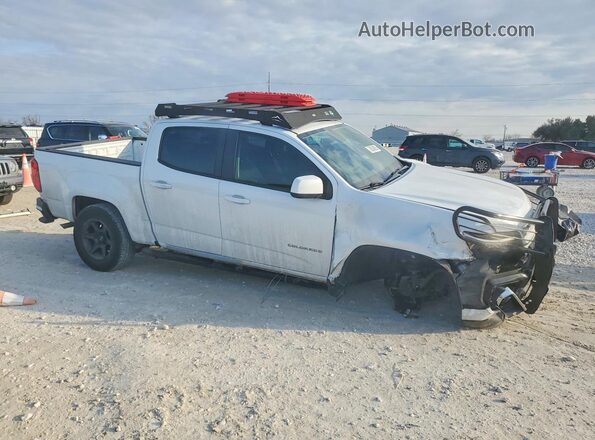 1GCGSCEA2M1128512 2021 CHEVROLET COLORADO Белый Передняя правая четверть
