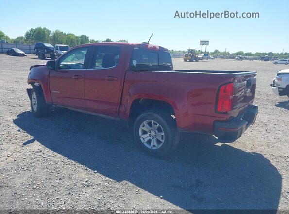1GCGSCEA4L1162921 2020 CHEVROLET COLORADO Red უკანა მარცხენა