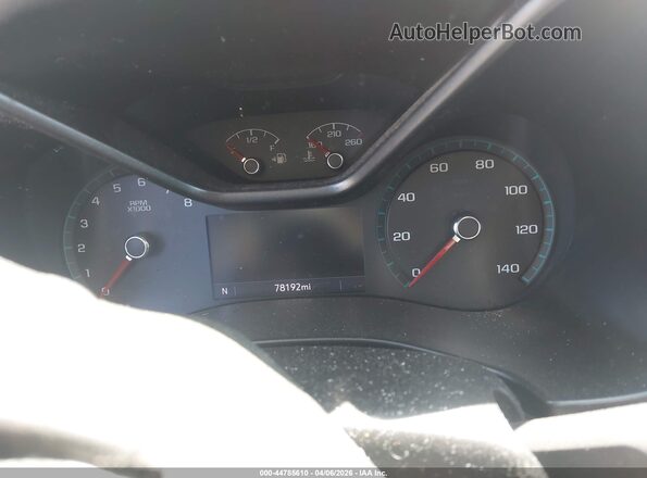 1GCGSCEA4L1162921 2020 CHEVROLET COLORADO Red უკანა სავარძლების ხედი