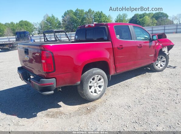 1GCGSCEA4L1162921 2020 CHEVROLET COLORADO Red უკანა მარჯვენა