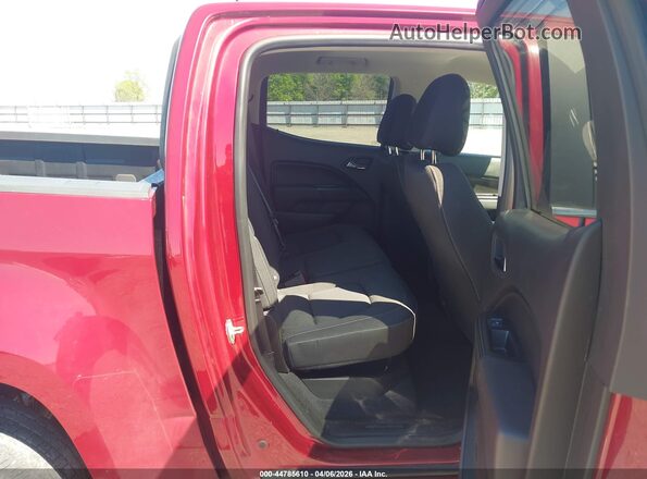 1GCGSCEA4L1162921 2020 CHEVROLET COLORADO Red VIN კოდის სტიკერის ხედი