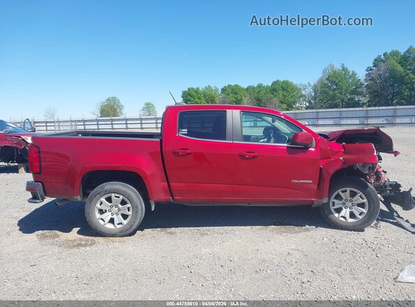 1GCGSCEA4L1162921 2020 CHEVROLET COLORADO Red უკანა სალონის ხედი