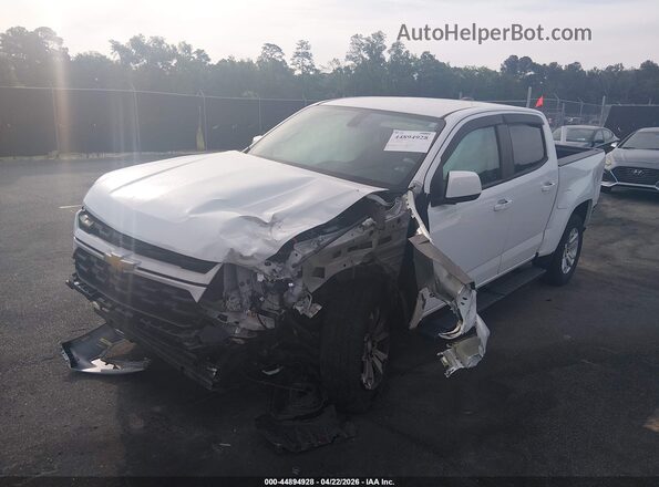 1GCGSCEN2M1263427 2021 CHEVROLET COLORADO White Front left