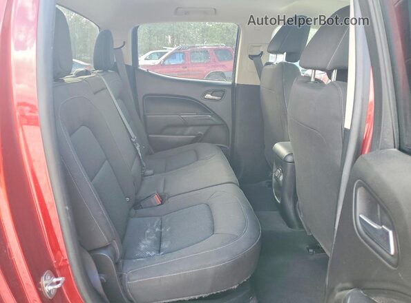 1GCGSCEN4M1129907 2021 CHEVROLET COLORADO Red Вид задніх сидінь