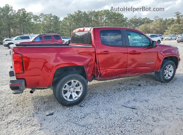 1GCGSCEN4M1129907 2021 CHEVROLET COLORADO Red Задня права чверть