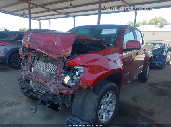 1GCGSCEN7M1130291 2021 CHEVROLET COLORADO Red Front left