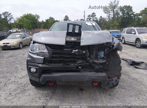 1GCGTCEN5M1291901 2021 CHEVROLET COLORADO Turquoise Widok wnętrza z tyłu