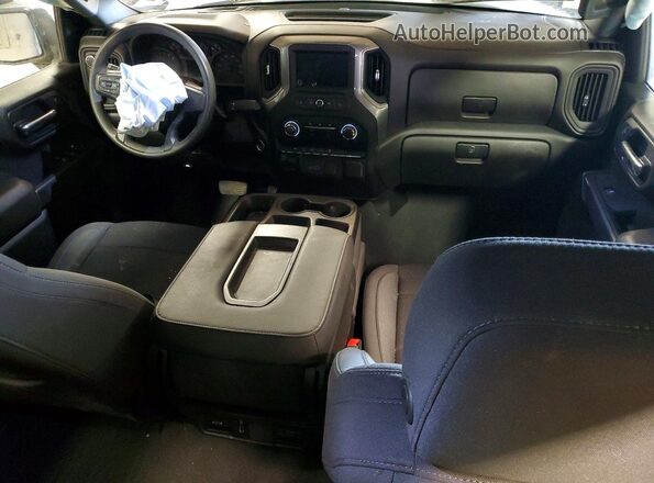 1GCPDBEK0RZ260190 2024 CHEVROLET SILVERADO White Dashboard view