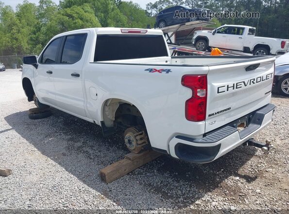 1GCPDBEK3PZ104934 2023 CHEVROLET SILVERADO White Trasero izquierdo