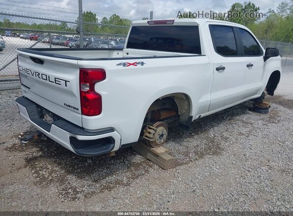 1GCPDBEK3PZ104934 2023 CHEVROLET SILVERADO White Trasero derecho