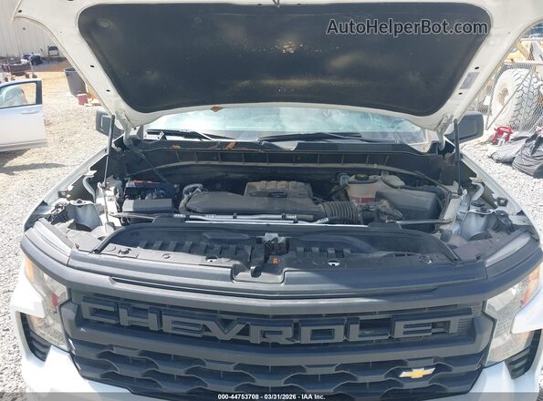 1GCPDBEK3PZ104934 2023 CHEVROLET SILVERADO White Vista trasera