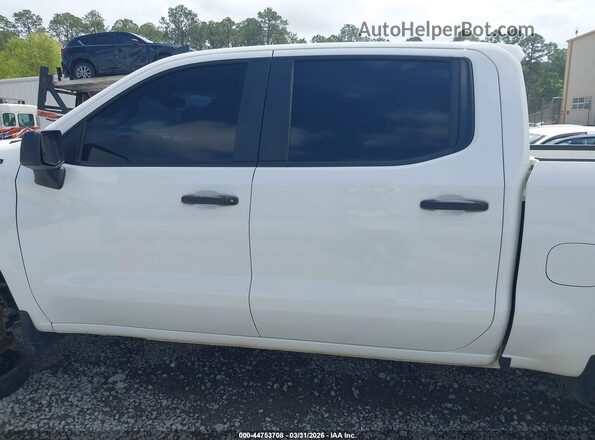 1GCPDBEK3PZ104934 2023 CHEVROLET SILVERADO White Vista interior trasera