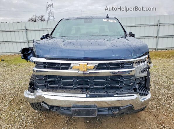 1GCPDDEK5NZ622357 2022 CHEVROLET SILVERADO Blue Vista frontal