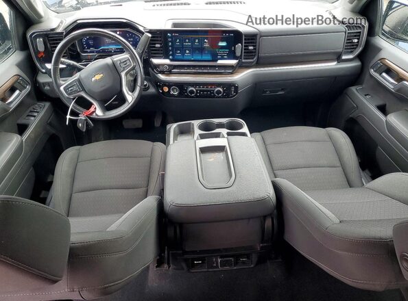1GCPDDEK5NZ622357 2022 CHEVROLET SILVERADO Blue Vista del salpicadero