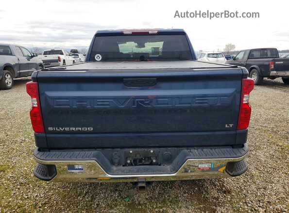 1GCPDDEK5NZ622357 2022 CHEVROLET SILVERADO Blue Vista trasera