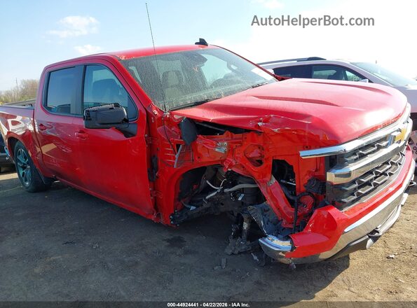 1GCPDKEK8RZ280980 2024 CHEVROLET SILVERADO Red 