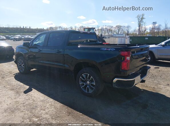1GCPDKEK9PZ323624 2023 CHEVROLET SILVERADO Black უკანა მარცხენა