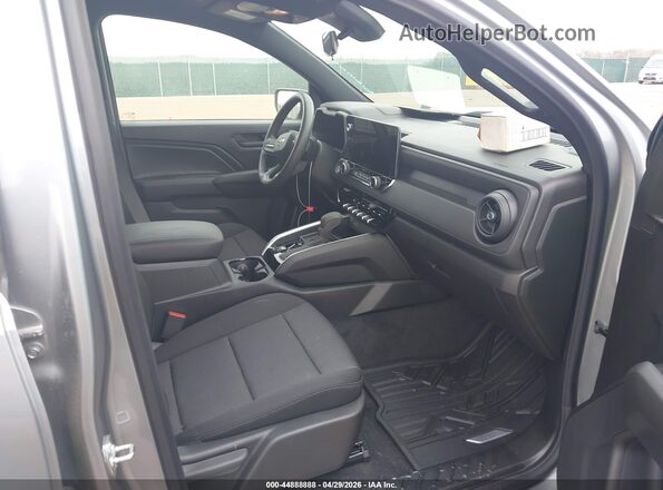 1GCPSBEK1T1167299 2026 CHEVROLET COLORADO Gray წინა სალონის ხედი
