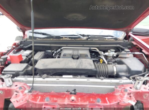 1GCPSBEK2S1237388 2025 CHEVROLET COLORADO Red Widok z tyłu